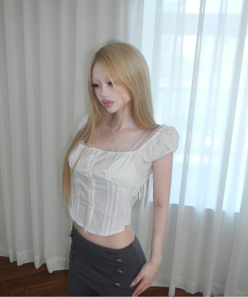 THEAIRTOWN（ジエアタウン）の「venus sk leggings（スカート・レディース・ブラック/ダークグレー・FREE）」の8枚目の写真