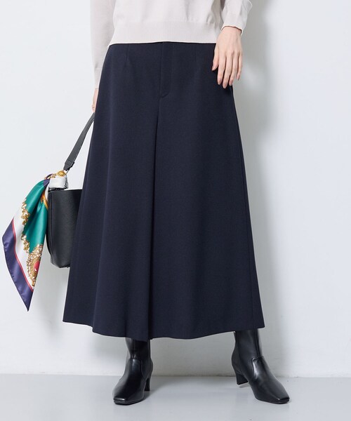 Reflect(リフレクト)の「ワイドシルエットスカーチョパンツ(その他パンツ・レディース・チャコールグレー/ナチュラル/ネイビー・09/11/15 /07)」の3枚目の写真