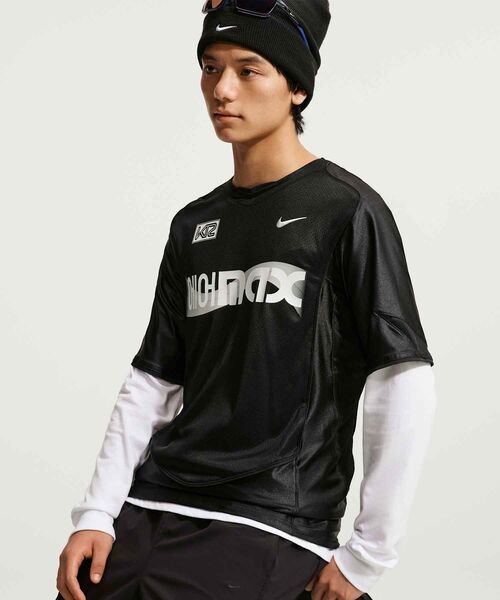 NIKE（ナイキ）の「ナイキ メンズ Dri-FIT ジャージー / Nike Men's Dri-FIT Jersey IR6823-010 Black（Tシャツ/カットソー・メンズ・ブラック・L/2XL/S/XL/M）」の7枚目の写真