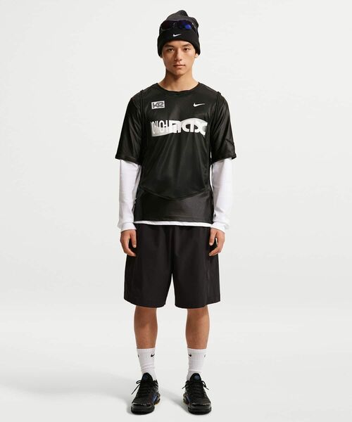 NIKE（ナイキ）の「ナイキ メンズ Dri-FIT ジャージー / Nike Men's Dri-FIT Jersey IR6823-010 Black（Tシャツ/カットソー・メンズ・ブラック・L/2XL/S/XL/M）」の8枚目の写真