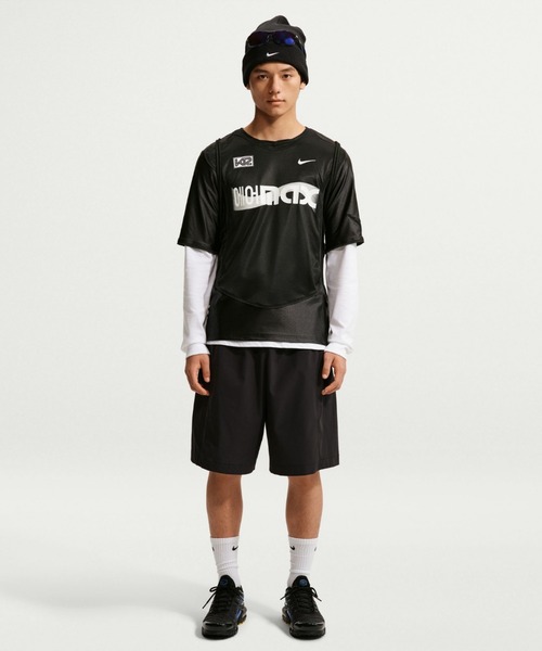 NIKE（ナイキ）の「ナイキ メンズ Dri-FIT ジャージー / Nike Men's Dri-FIT Jersey IR6823-010 Black（Tシャツ/カットソー・メンズ・ブラック・L/2XL/S/XL/M）」の4枚目の写真