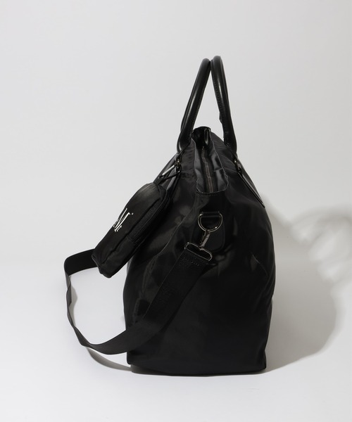MUCENT(ムセント)の「【MUCENT/ムセント】KAEL SIGNATURE LOGO GYM BOSTON DUFFLE BAG UNISEX/カエルシグネチャーロゴ ジムボストンダッフルバッグ(ボストンバッグ・レディース・ブラック・FREE)」の10枚目の写真