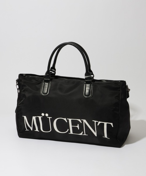 MUCENT(ムセント)の「【MUCENT/ムセント】KAEL SIGNATURE LOGO GYM BOSTON DUFFLE BAG UNISEX/カエルシグネチャーロゴ ジムボストンダッフルバッグ(ボストンバッグ・レディース・ブラック・FREE)」の11枚目の写真