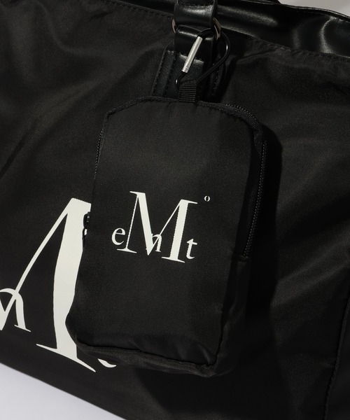 MUCENT(ムセント)の「【MUCENT/ムセント】KAEL SIGNATURE LOGO GYM BOSTON DUFFLE BAG UNISEX/カエルシグネチャーロゴ ジムボストンダッフルバッグ(ボストンバッグ・レディース・ブラック・FREE)」の5枚目の写真