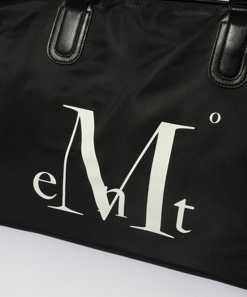 MUCENT(ムセント)の「【MUCENT/ムセント】KAEL SIGNATURE LOGO GYM BOSTON DUFFLE BAG UNISEX/カエルシグネチャーロゴ ジムボストンダッフルバッグ(ボストンバッグ・レディース・ブラック・FREE)」の2枚目の写真