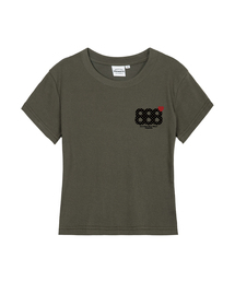 REBORN レディース スリムフィット 半袖Tシャツ 5 COLORS