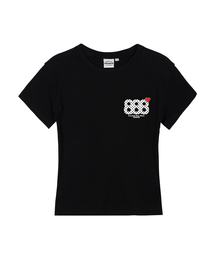 REBORN レディース スリムフィット 半袖Tシャツ 5 COLORS