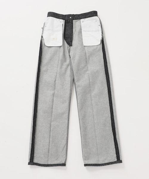 IENA（イエナ）の「クリースデニムパンツ（デニムパンツ・レディース・ブラック/ネイビー・38/36/34/40）」の11枚目の写真