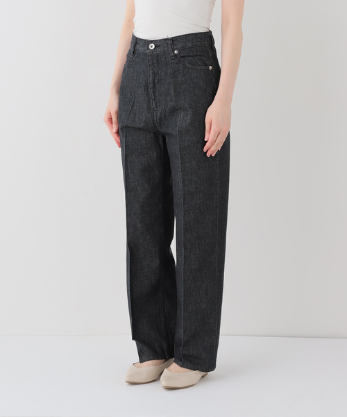 IENA（イエナ）の「クリースデニムパンツ（デニムパンツ・レディース・ブラック/ネイビー・38/36/34/40）」の16枚目の写真