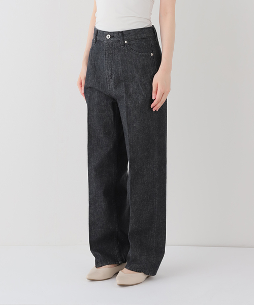IENA（イエナ）の「クリースデニムパンツ（デニムパンツ・レディース・ブラック/ネイビー・38/36/34/40）」の17枚目の写真