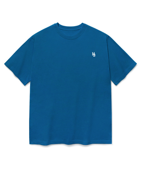 HALFNINE(ハーフナイン)の「オーバーラップ半袖Tシャツ F03BRD_HBX10955(Tシャツ/カットソー・メンズ・ブルー/ホワイト/ブラック/グレー系その他・S/XL/L/M)」の4枚目の写真