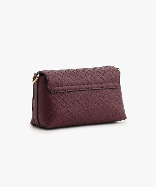 TOMMY HILFIGER(トミーヒルフィガー)の「ヒルフィガーアイコン コンバーチブルショルダーバッグ(ショルダーバッグ・レディース・ネイビー/ワイン系2・FREE)」の4枚目の写真
