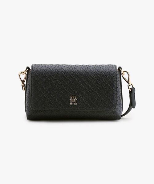 TOMMY HILFIGER(トミーヒルフィガー)の「ヒルフィガーアイコン コンバーチブルショルダーバッグ(ショルダーバッグ・レディース・ネイビー/ワイン系2・FREE)」の10枚目の写真