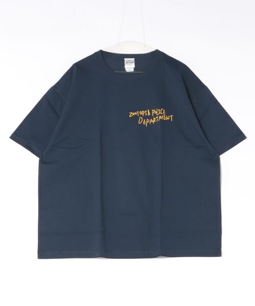 Disney（ディズニー）の「【 Disney 』ズートピア プリントＴシャツ 追跡Ｌ（Tシャツ/カットソー・レディース・ブラック系その他/ブラック系その他2/アイボリー・LARGE/X-LARGE）」の7枚目の写真