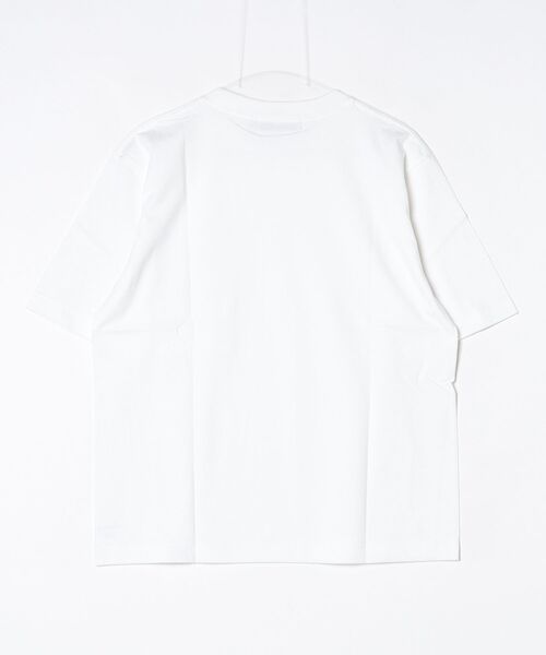 rehacer(レアセル)の「rehacer : Sunlight Relax Fit Pocket T-shirt / サンライト リラックスフィット ポケットTシャツ(Tシャツ/カットソー・レディース・ホワイト/ブラック・SMALL/MEDIUM)」の15枚目の写真