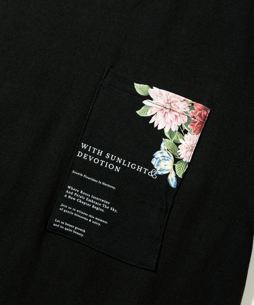 rehacer(レアセル)の「rehacer : Sunlight Relax Fit Pocket T-shirt / サンライト リラックスフィット ポケットTシャツ(Tシャツ/カットソー・レディース・ホワイト/ブラック・SMALL/MEDIUM)」の13枚目の写真