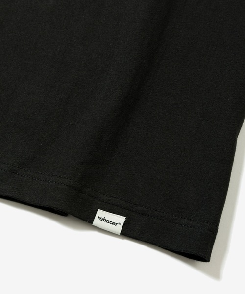 rehacer(レアセル)の「rehacer : Sunlight Relax Fit Pocket T-shirt / サンライト リラックスフィット ポケットTシャツ(Tシャツ/カットソー・レディース・ホワイト/ブラック・SMALL/MEDIUM)」の14枚目の写真