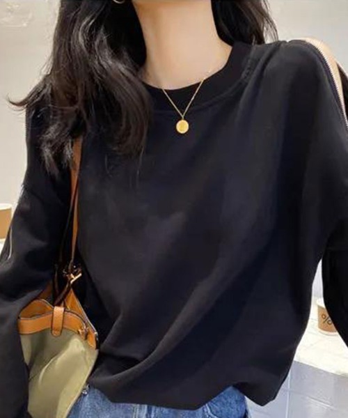 Flugge(フラッジー)の「2wayオフショルスウェットトップス(スウェット・レディース・グレー/ブラック・LARGE/MEDIUM)」の12枚目の写真
