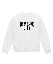Ol' Basics(オール・ベーシックス) トレーナー スウェット NEW YORK CITY ロゴ プリント 裏毛 トップス メンズ ユニセックス