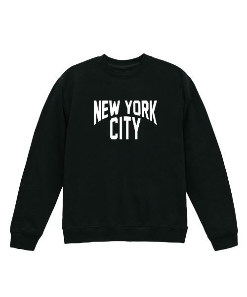 Ol' Basics(オールベーシックス)の「Ol' Basics(オール・ベーシックス) トレーナー スウェット NEW YORK CITY ロゴ プリント 裏毛 トップス メンズ ユニセックス(スウェット・メンズ・ホワイト/ブラック/ミックスグレー/スミクロ・M/L/XL)」の1枚目の写真