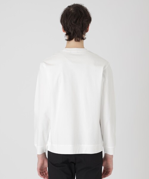 BLACK LABEL CRESTBRIDGE(ブラックレーベル・クレストブリッジ)の「【一部店舗限定】ブリティッシュモチーフカットソー(Tシャツ/カットソー・メンズ・ブラック/オフホワイト・XL/M/L)」の5枚目の写真