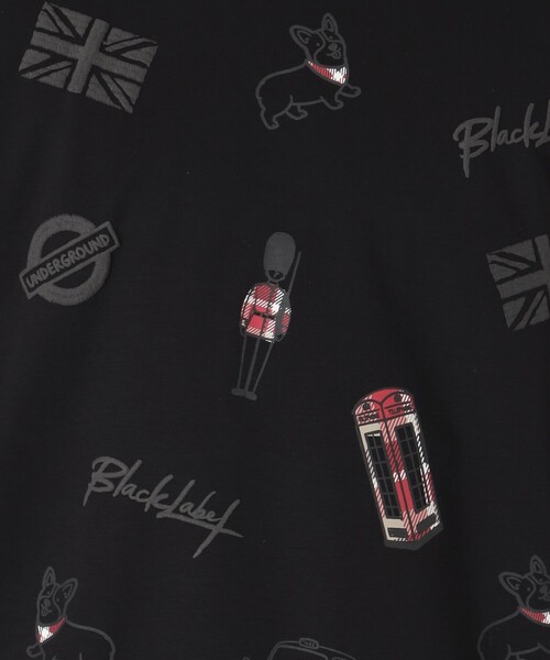 BLACK LABEL CRESTBRIDGE(ブラックレーベル・クレストブリッジ)の「【一部店舗限定】ブリティッシュモチーフカットソー(Tシャツ/カットソー・メンズ・ブラック/オフホワイト・XL/M/L)」の11枚目の写真