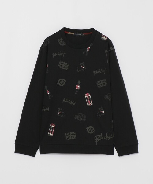 BLACK LABEL CRESTBRIDGE(ブラックレーベル・クレストブリッジ)の「【一部店舗限定】ブリティッシュモチーフカットソー(Tシャツ/カットソー・メンズ・ブラック/オフホワイト・XL/M/L)」の12枚目の写真