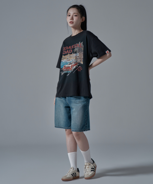 WAARFORWOMAN(ワール・フォー・ウーマン)の「W1136 デニムショートパンツ_インディゴ(その他パンツ・レディース・その他・SMALL/MEDIUM/LARGE)」の4枚目の写真