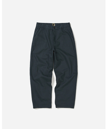 Wide chino pants / Teal