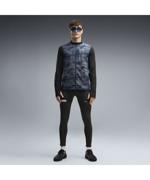 PUMA(プーマ)の「PUMA プーマ メンズ ランニング ブライトストライド プリマロフト ベスト(ダウンジャケット/コート・メンズ・ブラック/ブルー・X-LARGE/SMALL/MEDIUM/LARGE)」の9枚目の写真