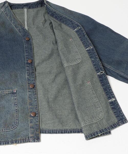BIG MAC(ビッグマック)の「BIG MAC DENIM ENGINEER JACKET(デニムジャケット・メンズ・ブルー系その他・LARGE/MEDIUM)」の4枚目の写真