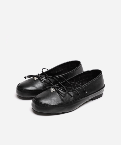 MAC MOC(マックモック)の「DALDI レースアップ STRING Ribbon フラットシューズ_2colors(バレエシューズ・レディース・ブラック/ブラウン・22.5cm/23.5cm/24cm/24.5cm/23cm/25cm)」の5枚目の写真