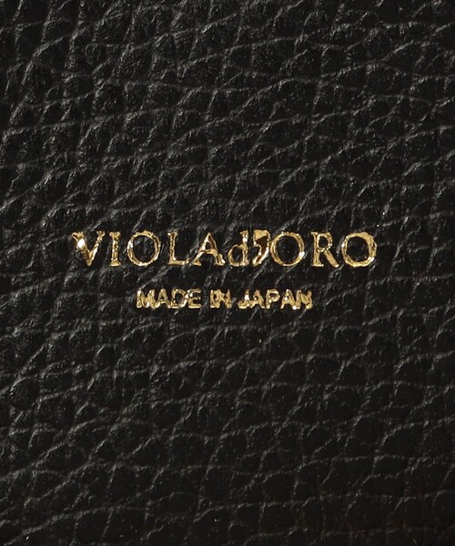 VIOLAd'ORO(ヴィオラドーロ)の「VIOLAd'ORO METAL TOTE レザーバッグ(トートバッグ・レディース・ブラック・FREE)」の8枚目の写真