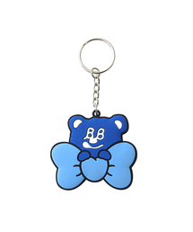 BadBlue（バッドブルー）の「Ribbon BadBear Rubber Keyring（キーケース/キーアクセサリー）」