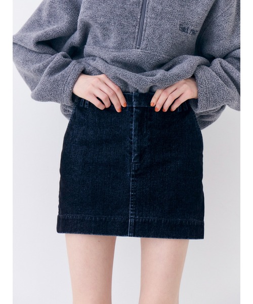 Ungrid(アングリッド)の「フロッキーデニムミニスカート(スカート・レディース・インディゴブルー/ブラウン・SMALL/MEDIUM)」の19枚目の写真