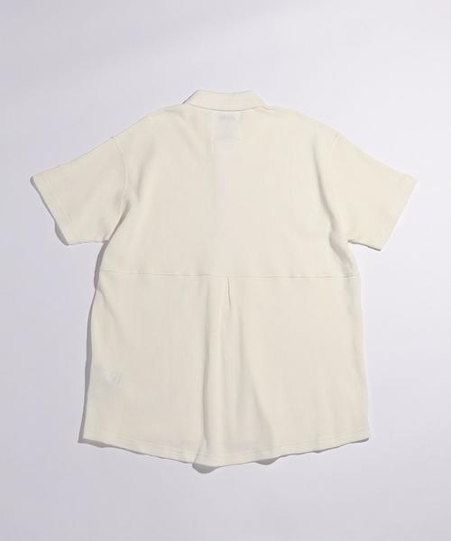 ETHOS（エトス）の「【別注】＜ETHOS＞ THML SP SHT/シャツ◆（シャツ/ブラウス・メンズ・ホワイト/ブラック・MEDIUM/LARGE）」の9枚目の写真