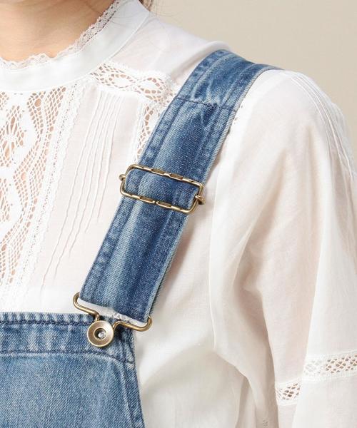 BEAUTY&YOUTH UNITED ARROWS（ビューティーアンドユースユナイテッドアローズ）の「BY コットンデニムオーバーオール ◆（サロペット/オーバーオール・レディース・ブラック/ターコイズブルー・FREE）」の18枚目の写真