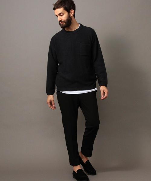 BEAUTY&YOUTH UNITED ARROWS(ビューティーアンドユースユナイテッドアローズ)の「BY TR ミニヘリンボーン アンクル パンツ◆(その他パンツ・メンズ・ブラック/グレー/ネイビー・MEDIUM/X-LARGE/SMALL/LARGE)」の18枚目の写真