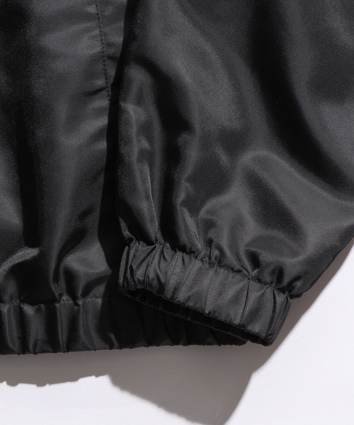 WEGO(ウィゴー)の「WEGO/コーチジャケット(ブルゾン・レディース・ブラック/ピンク/パープル/ダークグリーン・FREE)」の11枚目の写真