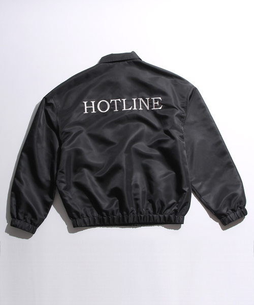 WEGO(ウィゴー)の「WEGO/コーチジャケット(ブルゾン・レディース・ブラック/ピンク/パープル/ダークグリーン・FREE)」の6枚目の写真