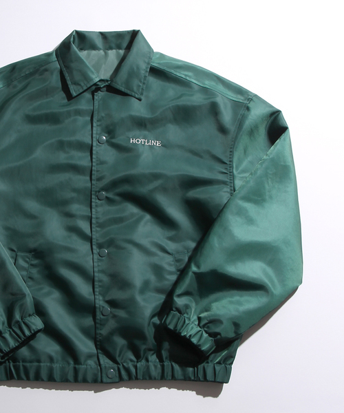 WEGO(ウィゴー)の「WEGO/コーチジャケット(ブルゾン・レディース・ブラック/ピンク/パープル/ダークグリーン・FREE)」の16枚目の写真