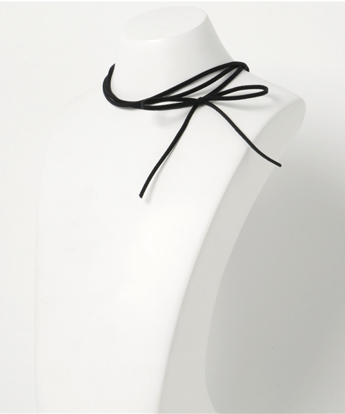 earth music&ecology(アースミュージックアンドエコロジー)の「【2016Autumn】リボンチョーカー(チョーカー・レディース・ブラック/ブラウン・FREE)」の5枚目の写真