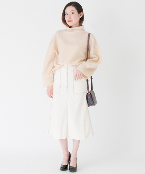 BY MALENE BIRGER(バイマレーネビルガー)の「BY MALENE BIRGER TOP(ニット/セーター・レディース・グレー/グリーン/ベージュ/ブラック/ピンクベージュ・XX-SMALL)」の14枚目の写真