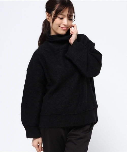 BY MALENE BIRGER(バイマレーネビルガー)の「BY MALENE BIRGER TOP(ニット/セーター・レディース・グレー/グリーン/ベージュ/ブラック/ピンクベージュ・XX-SMALL)」の2枚目の写真