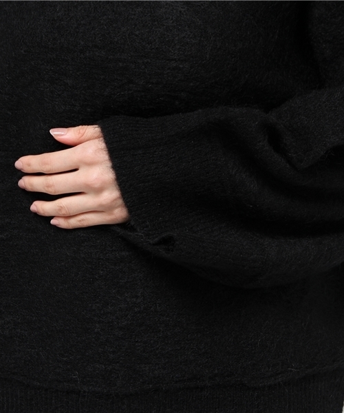 BY MALENE BIRGER(バイマレーネビルガー)の「BY MALENE BIRGER TOP(ニット/セーター・レディース・グレー/グリーン/ベージュ/ブラック/ピンクベージュ・XX-SMALL)」の6枚目の写真