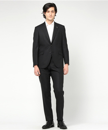 MEN'S BIGI | バーズアイ調ストライプスーツ/ビジネス スーツ(セットアップ)