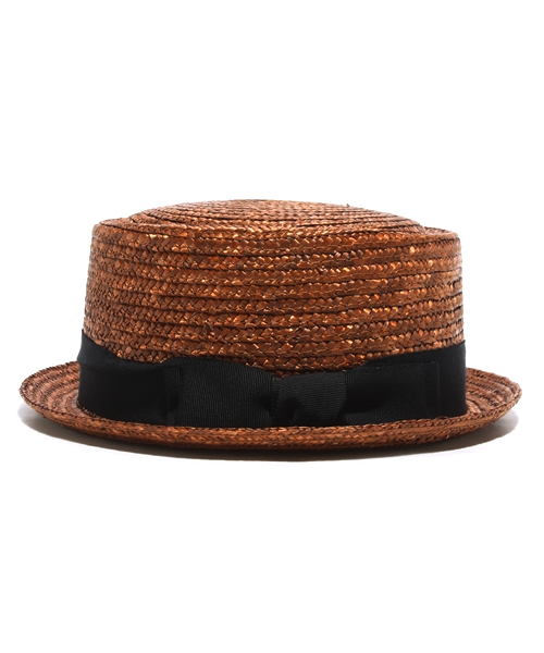 Another Edition（アナザーエディション）の「AE テラピンチ ストローHAT（ハット・レディース・ナチュラル/ブラウン・フリー）」の3枚目の写真