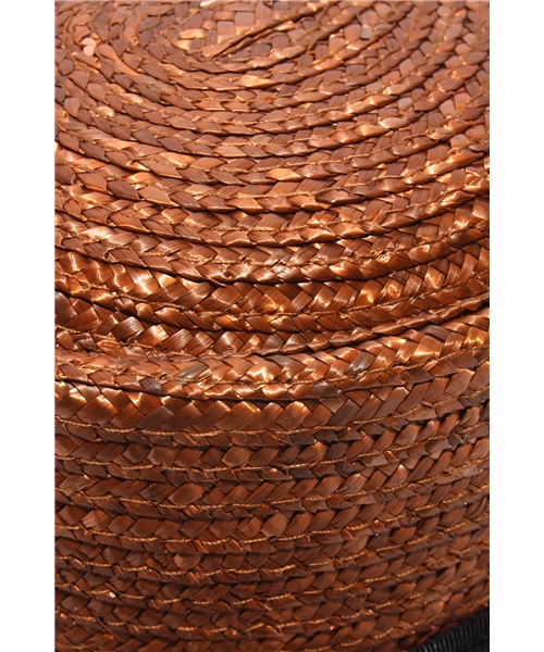 Another Edition（アナザーエディション）の「AE テラピンチ ストローHAT（ハット・レディース・ナチュラル/ブラウン・フリー）」の8枚目の写真