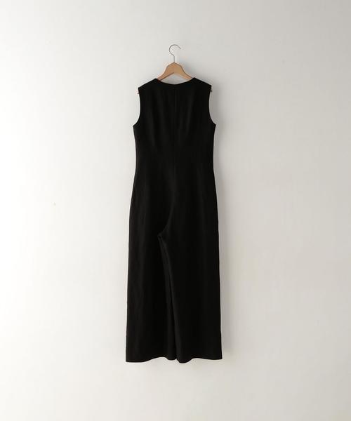 Steven Alan（スティーブンアラン）の「＜Steven Alan＞SLIT ALL-IN-ONE/ｵｰﾙｲﾝﾜﾝ（つなぎ/オールインワン・レディース・ブラック/レッド・MEDIUM/SMALL）」の10枚目の写真