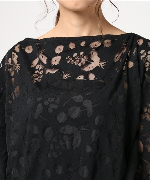 bulle de savon（ビュルデサボン）の「花畑オパールpr    ビックOP（ワンピース・レディース・ホワイト/ブルー/ブラック・FREE）」の7枚目の写真